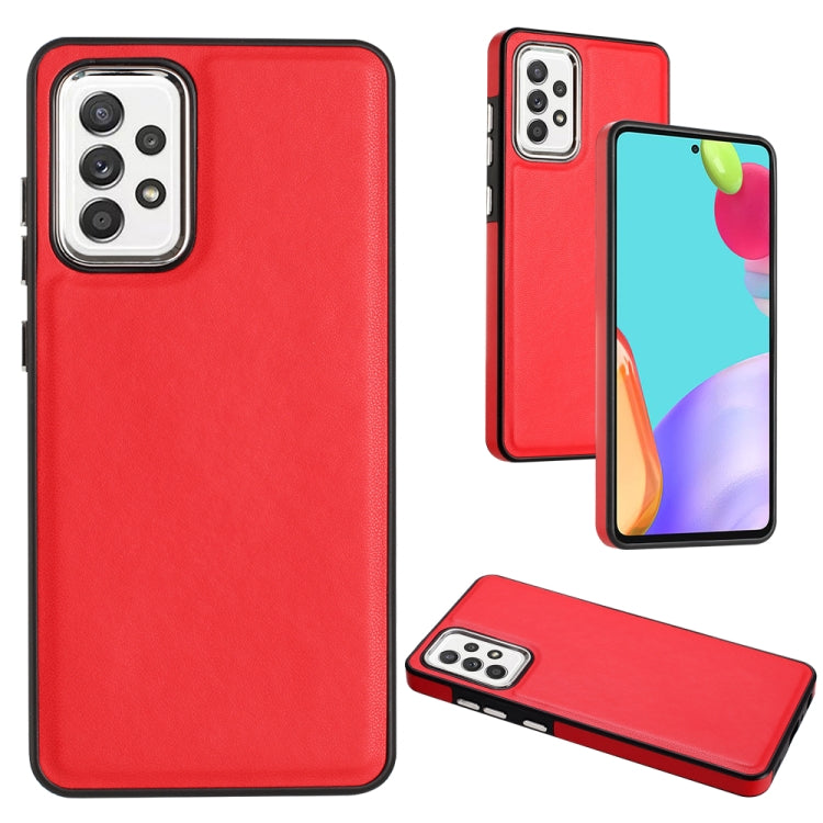 Leather Texture Full Coverage Phone Case, For Samsung Galaxy A32 4G, For Samsung Galaxy A72 4G / A72 5G, For Samsung Galaxy A52 4G / A52 5G, For Samsung Galaxy A12 4G / M12
