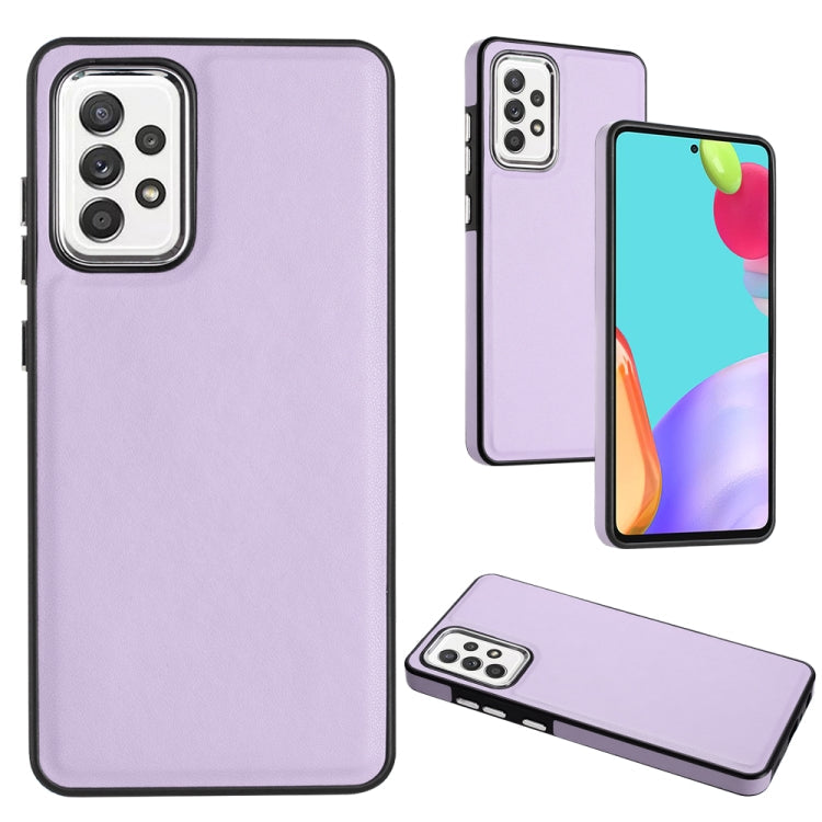 Leather Texture Full Coverage Phone Case, For Samsung Galaxy A32 4G, For Samsung Galaxy A72 4G / A72 5G, For Samsung Galaxy A52 4G / A52 5G, For Samsung Galaxy A12 4G / M12