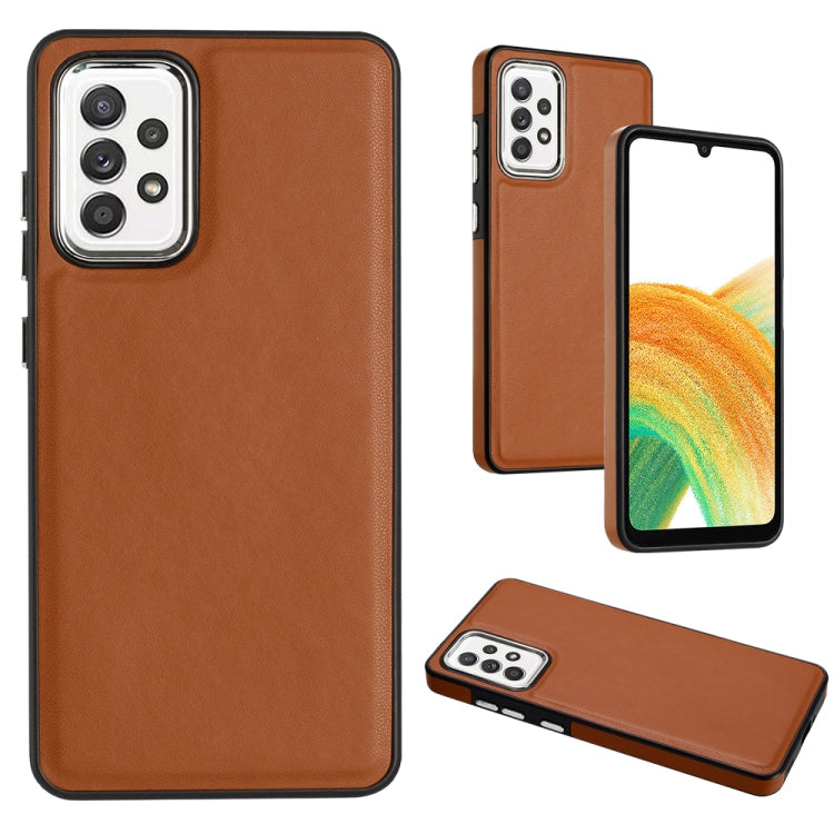 Leather Texture Full Coverage Phone Case, For Samsung Galaxy A73 5G, For Samsung Galaxy A33 5G, For Samsung Galaxy A13 4G, For Samsung Galaxy S22 Ultra 5G