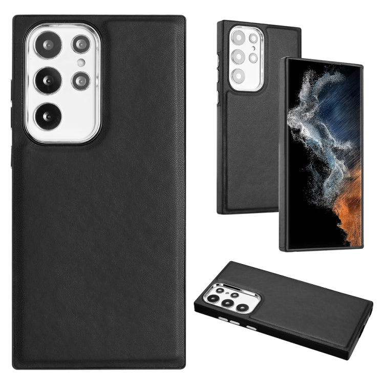 Leather Texture Full Coverage Phone Case, For Samsung Galaxy A73 5G, For Samsung Galaxy A33 5G, For Samsung Galaxy A13 4G, For Samsung Galaxy S22 Ultra 5G