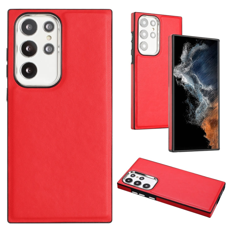 Leather Texture Full Coverage Phone Case, For Samsung Galaxy A73 5G, For Samsung Galaxy A33 5G, For Samsung Galaxy A13 4G, For Samsung Galaxy S22 Ultra 5G