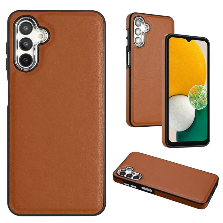Leather Texture Full Coverage Phone Case, For Samsung Galaxy A05, For Samsung Galaxy A05s, For Samsung Galaxy A25 5G, For Samsung Galaxy S23 FE 5G