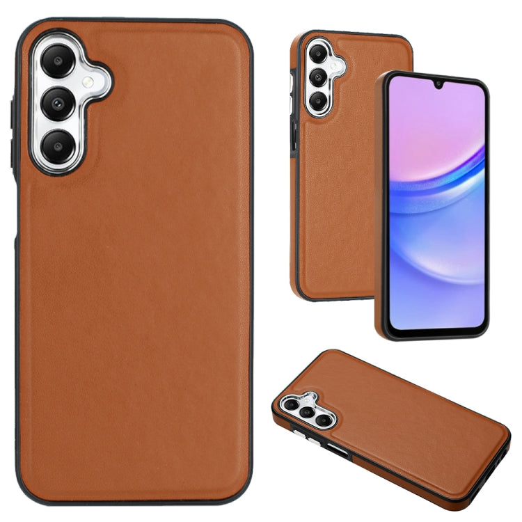 Leather Texture Full Coverage Phone Case, For Samsung Galaxy S24 Ultra 5G, For Samsung Galaxy S24+ 5G, For Samsung Galaxy S24 5G, For Samsung Galaxy A15