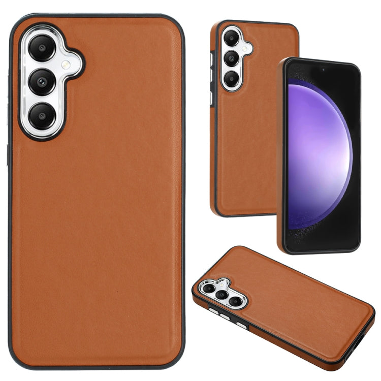 Leather Texture Full Coverage Phone Case, For Samsung Galaxy A05, For Samsung Galaxy A05s, For Samsung Galaxy A25 5G, For Samsung Galaxy S23 FE 5G