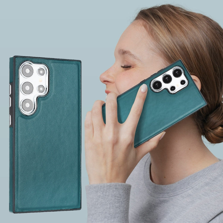 Leather Texture Full Coverage Phone Case, For Samsung Galaxy S24 Ultra 5G, For Samsung Galaxy S24+ 5G, For Samsung Galaxy S24 5G, For Samsung Galaxy A15