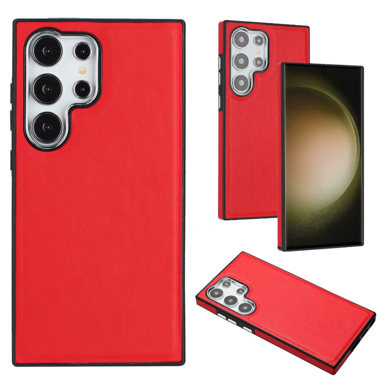 Leather Texture Full Coverage Phone Case, For Samsung Galaxy S24 Ultra 5G, For Samsung Galaxy S24+ 5G, For Samsung Galaxy S24 5G, For Samsung Galaxy A15