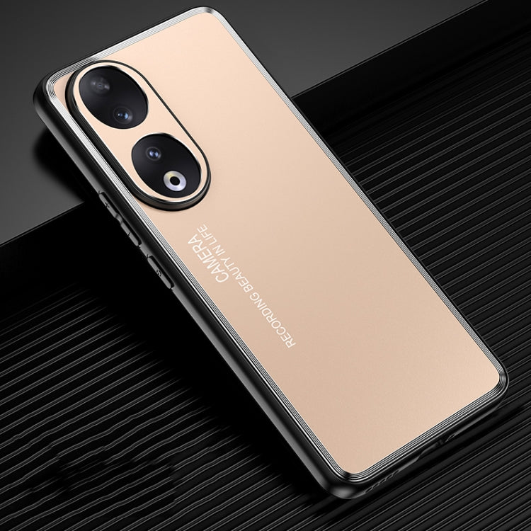 Frosted Metal Phone Case, For Honor 100 Pro, For Honor 100, For Honor 90 Pro, For Honor 90