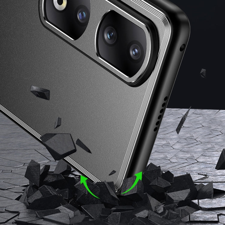 Frosted Metal Phone Case, For Honor 100 Pro, For Honor 100, For Honor 90 Pro, For Honor 90