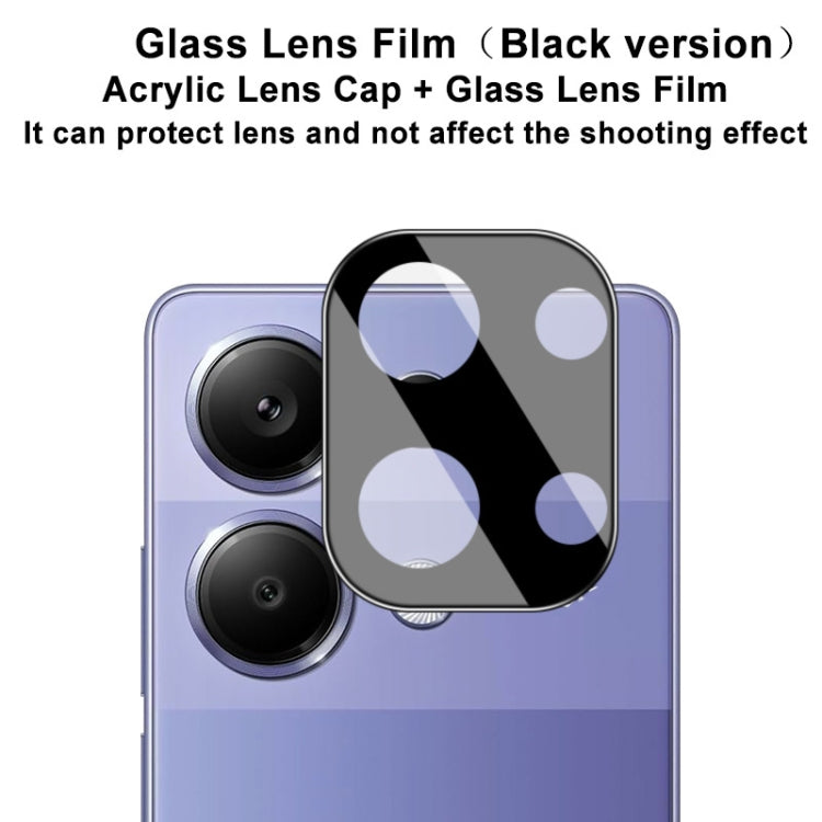 imak High Definition Integrated Glass Lens Film Black Version, For Xiaomi Poco M6 Pro 4G, For Xiaomi Redmi 13C 5G / 13R 5G, For Xiaomi POCO M6 5G, For Xiaomi Redmi Note 13 Pro 4G Global, For Xiaomi Poco X6 5G, For Xiaomi Redmi Note 13 5G               ...