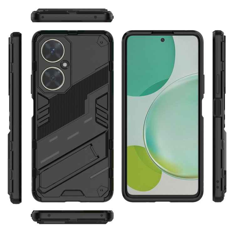 Punk Armor 2 in 1 PC + TPU Phone Case with Holder, For Huawei nova 11i 4G, For Huawei nova 11 Pro 4G, For Huawei nova 11 4G