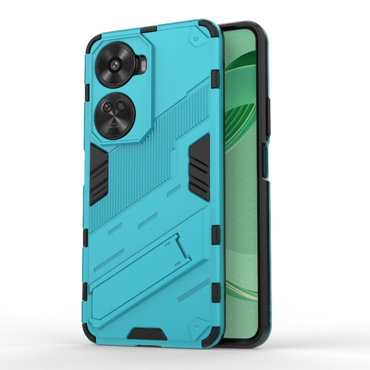 Punk Armor 2 in 1 PC + TPU Phone Case with Holder, For Huawei Pura 70, For Huawei nova 11 SE, For Huawei nova 12 Pro