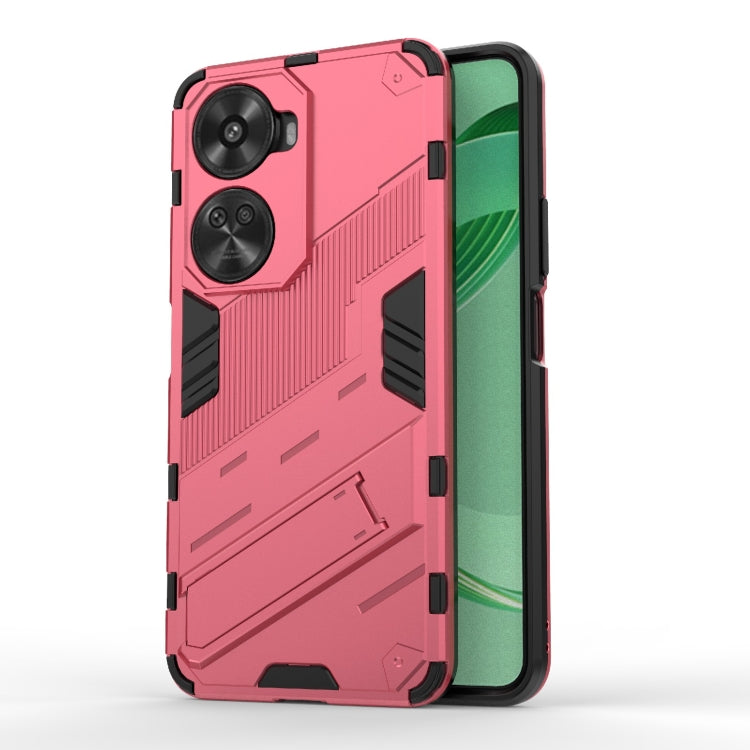 Punk Armor 2 in 1 PC + TPU Phone Case with Holder, For Huawei Pura 70, For Huawei nova 11 SE, For Huawei nova 12 Pro