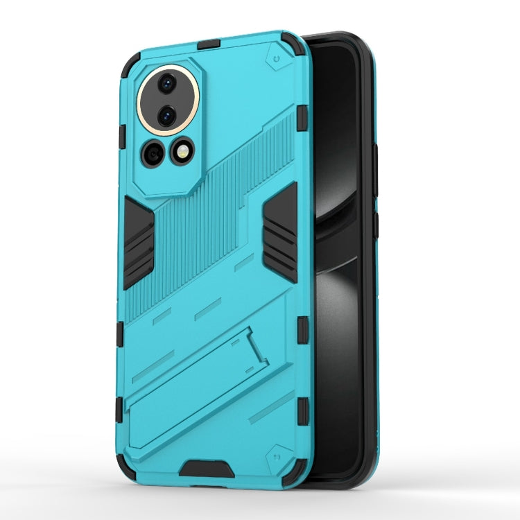 Punk Armor 2 in 1 PC + TPU Phone Case with Holder, For Huawei nova 12 5G, For Huawei Mate 60, For Huawei Mate 60 Pro