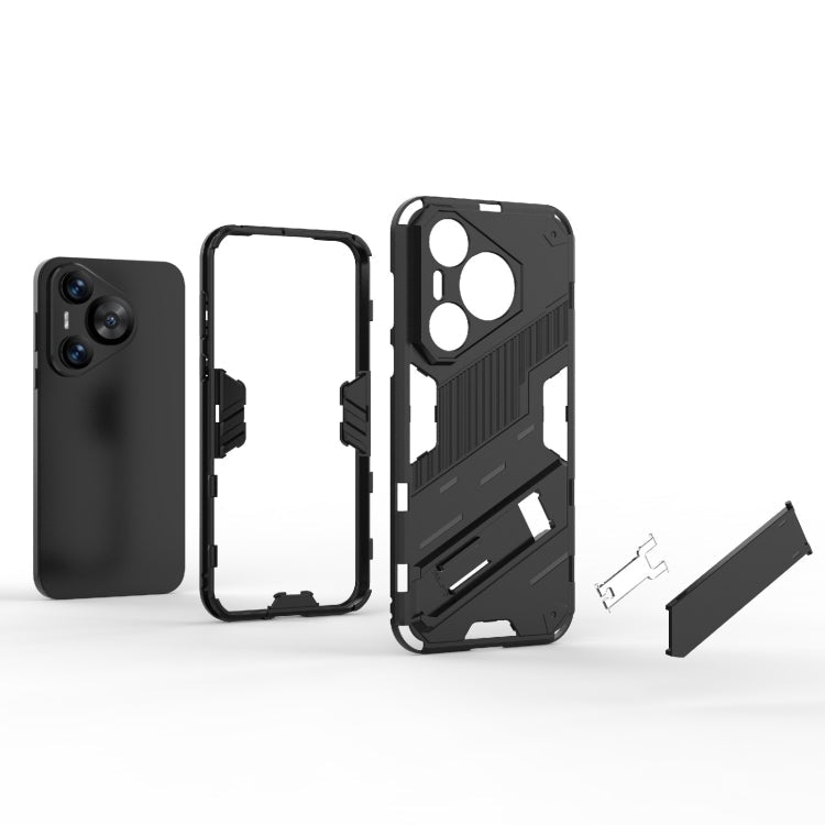 Punk Armor 2 in 1 PC + TPU Phone Case with Holder, For Huawei Pura 70, For Huawei nova 11 SE, For Huawei nova 12 Pro