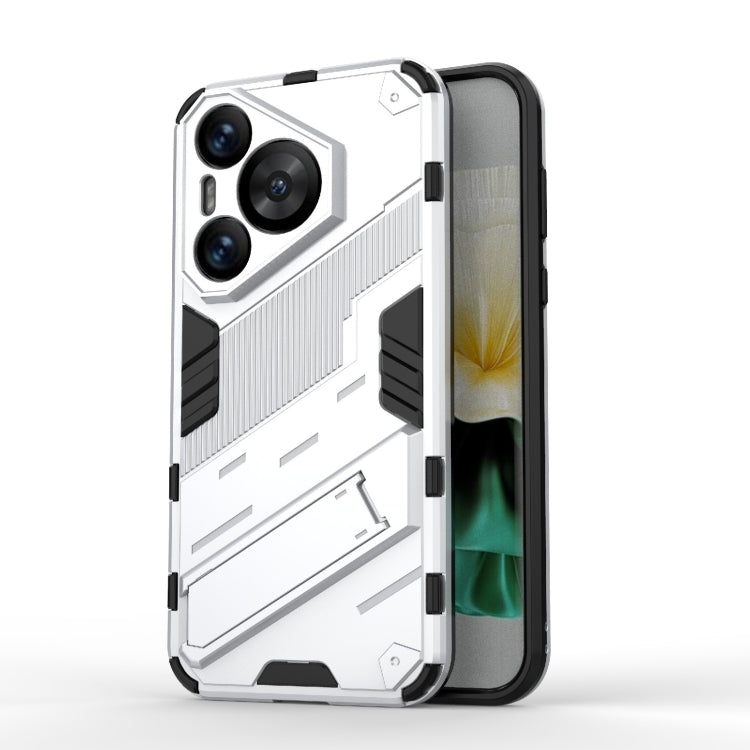 Punk Armor 2 in 1 PC + TPU Phone Case with Holder, For Huawei Pura 70, For Huawei nova 11 SE, For Huawei nova 12 Pro