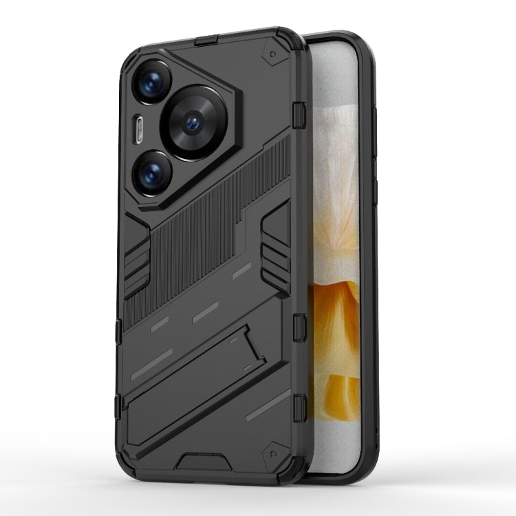 Punk Armor 2 in 1 PC + TPU Phone Case with Holder, For Huawei Mate 70 Pro / 70 Pro+, For Huawei Pura 70 Pro / 70 Pro+, For Huawei Pura 70 Ultra