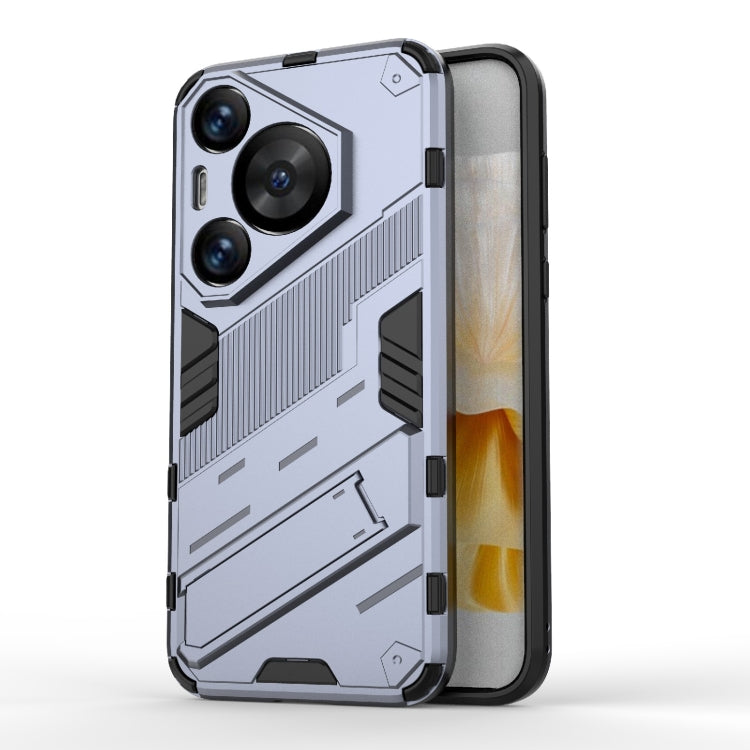 Punk Armor 2 in 1 PC + TPU Phone Case with Holder, For Huawei Mate 70 Pro / 70 Pro+, For Huawei Pura 70 Pro / 70 Pro+, For Huawei Pura 70 Ultra