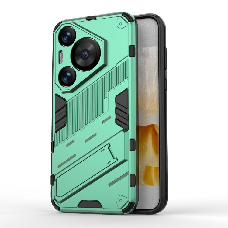 Punk Armor 2 in 1 PC + TPU Phone Case with Holder, For Huawei Mate 70 Pro / 70 Pro+, For Huawei Pura 70 Pro / 70 Pro+, For Huawei Pura 70 Ultra