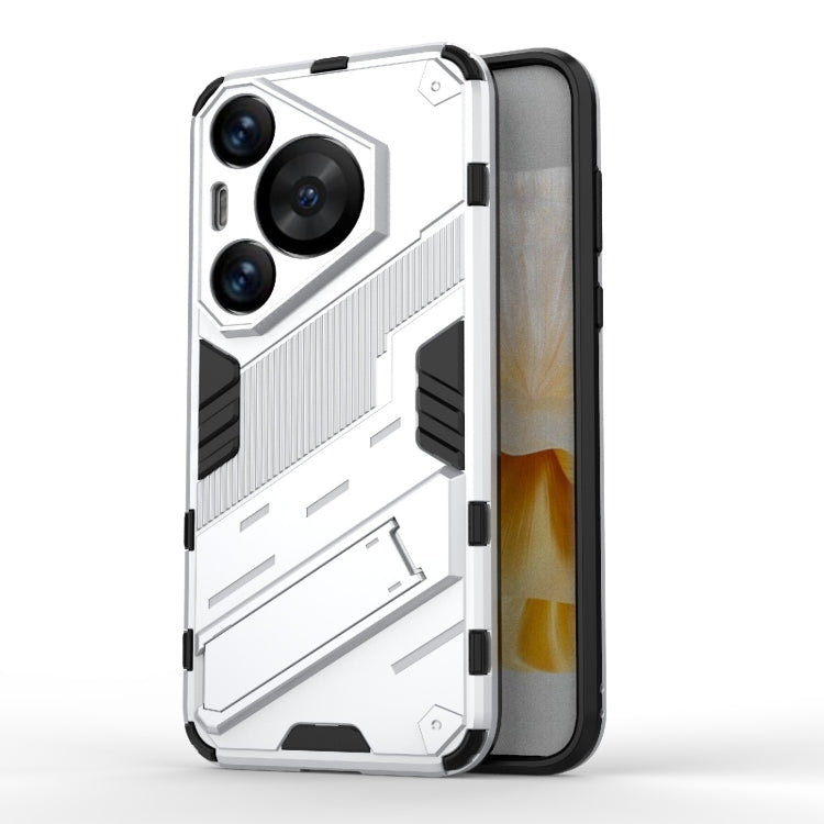 Punk Armor 2 in 1 PC + TPU Phone Case with Holder, For Huawei Mate 70 Pro / 70 Pro+, For Huawei Pura 70 Pro / 70 Pro+, For Huawei Pura 70 Ultra