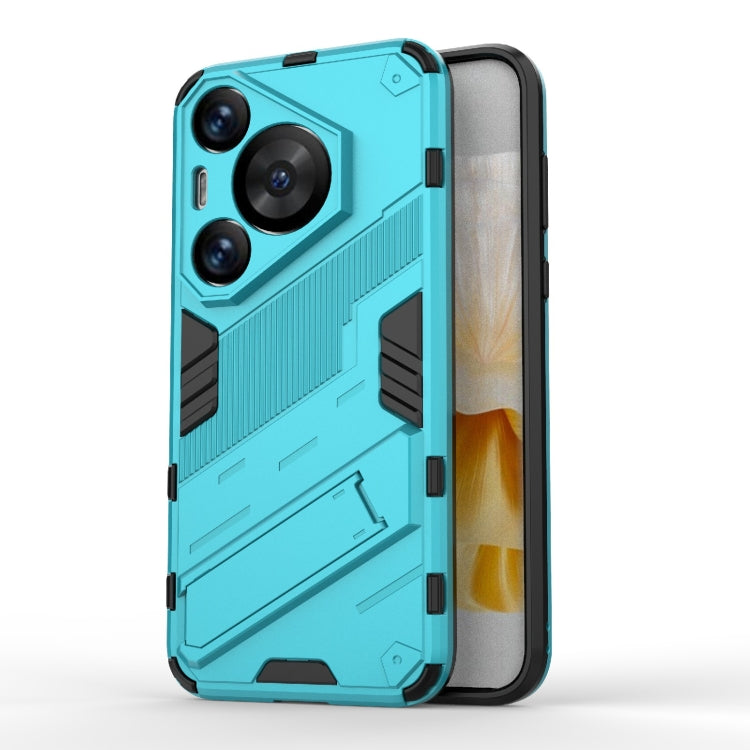 Punk Armor 2 in 1 PC + TPU Phone Case with Holder, For Huawei Mate 70 Pro / 70 Pro+, For Huawei Pura 70 Pro / 70 Pro+, For Huawei Pura 70 Ultra