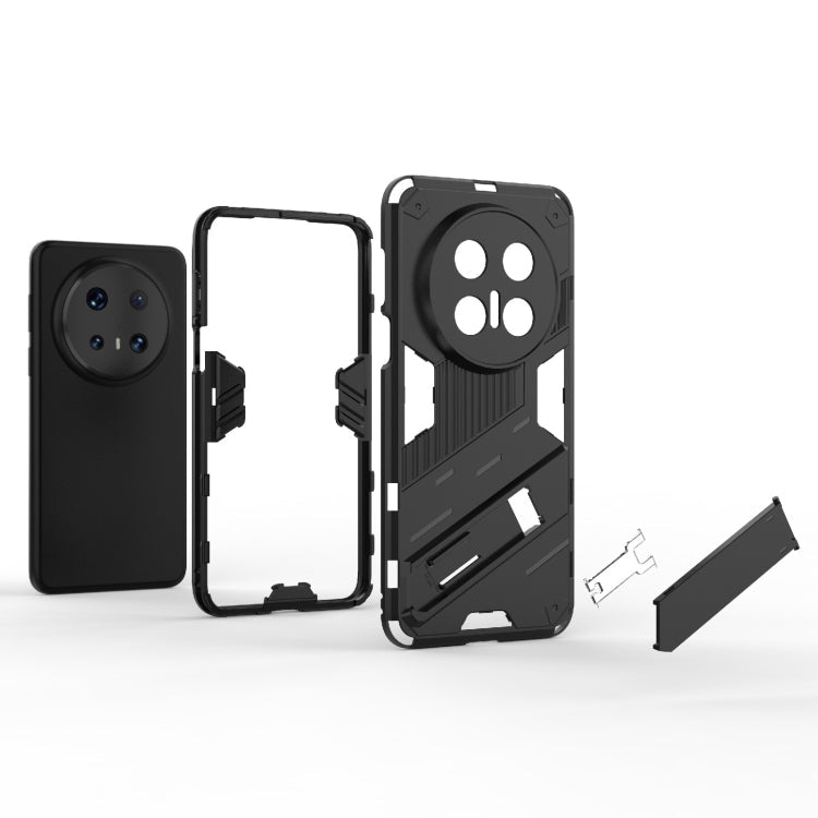 Punk Armor 2 in 1 PC + TPU Phone Case with Holder, For Huawei Mate 70 Pro / 70 Pro+, For Huawei Pura 70 Pro / 70 Pro+, For Huawei Pura 70 Ultra