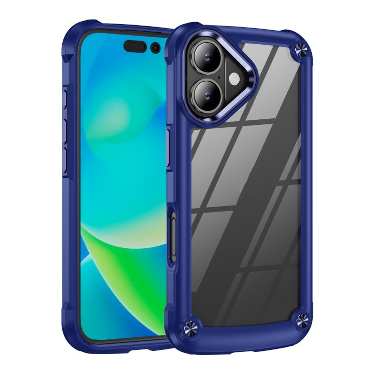 TPU + PC Lens Protection Phone Case, For iPhone Air, For iPhone 16 Pro Max, For iPhone 16 Pro, For iPhone 16 Plus