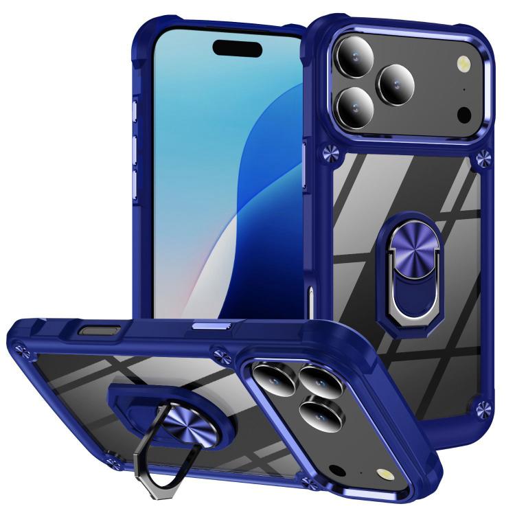 TPU + PC Lens Protection Phone Case with Ring Holder, For iPhone 17e / 16e, For iPhone 17 Pro Max, For iPhone 17, For iPhone Air