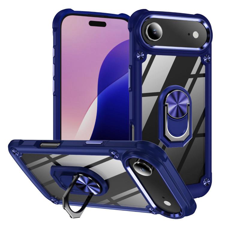 TPU + PC Lens Protection Phone Case with Ring Holder, For iPhone 17e / 16e, For iPhone 17 Pro Max, For iPhone 17, For iPhone Air