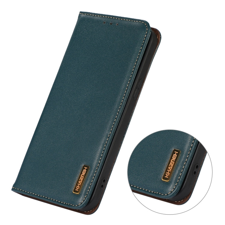 KHAZNEH Nappa Top Layer Cowhide Leather Phone Case, For iPhone 16 Pro, For iPhone 16 Plus, For iPhone 16, For iPhone 15 Pro Max, For iPhone 15 Pro, For iPhone 15 Plus