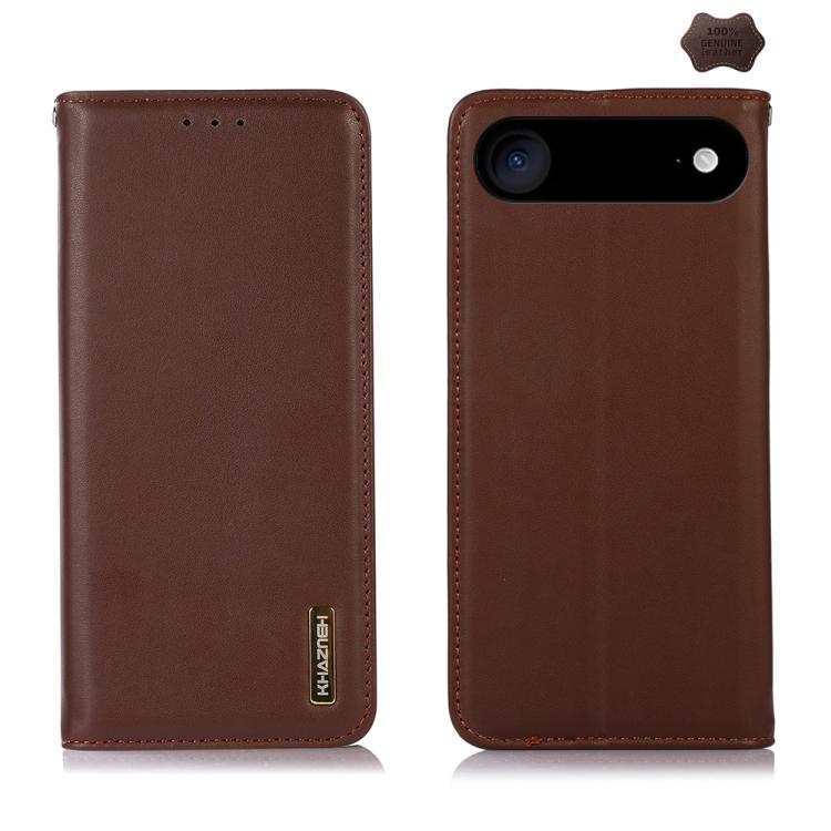 KHAZNEH Nappa Top Layer Cowhide Leather Phone Case, For iPhone 17 Pro Max, For iPhone 16e / 17e, For iPhone 18 Pro / 17 Pro, For iPhone 17 Pro, For iPhone 17, For iPhone Air, For iPhone 16e, For iPhone 16 Pro Max