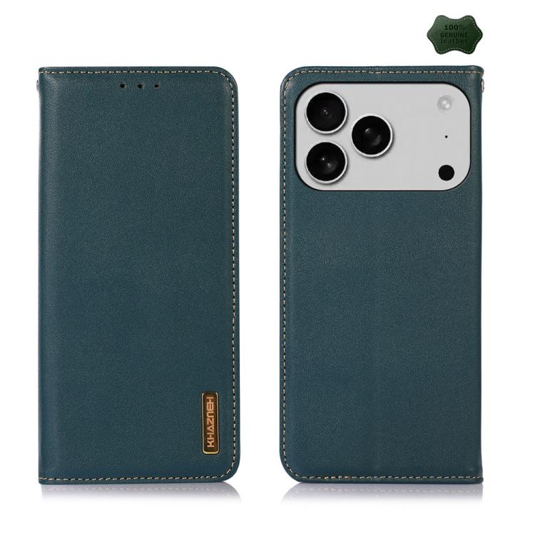 KHAZNEH Nappa Top Layer Cowhide Leather Phone Case, For iPhone 17 Pro Max, For iPhone 16e / 17e, For iPhone 18 Pro / 17 Pro, For iPhone 17 Pro, For iPhone 17, For iPhone Air, For iPhone 16e, For iPhone 16 Pro Max