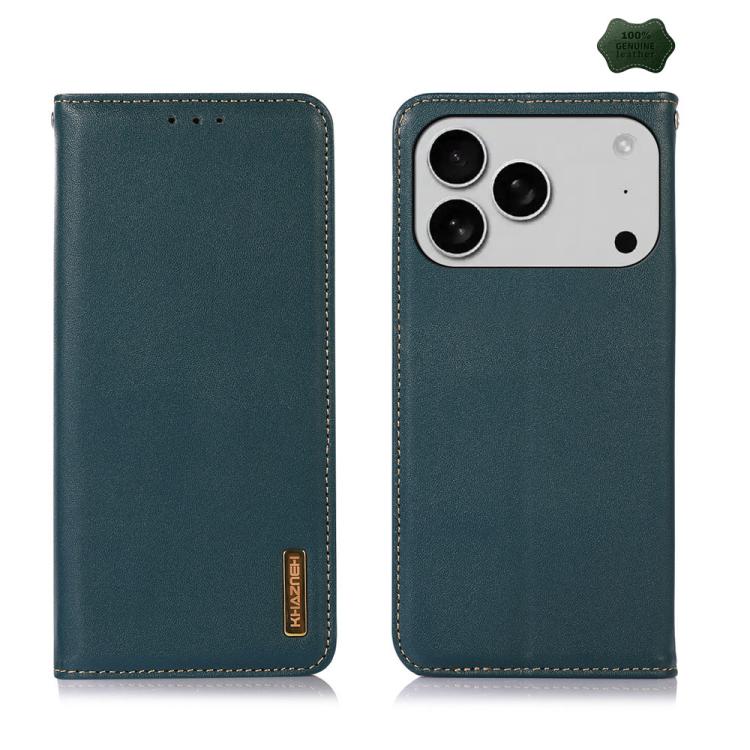 KHAZNEH Nappa Top Layer Cowhide Leather Phone Case, For iPhone 17 Pro Max, For iPhone 16e / 17e, For iPhone 18 Pro / 17 Pro, For iPhone 17 Pro, For iPhone 17, For iPhone Air, For iPhone 16e, For iPhone 16 Pro Max
