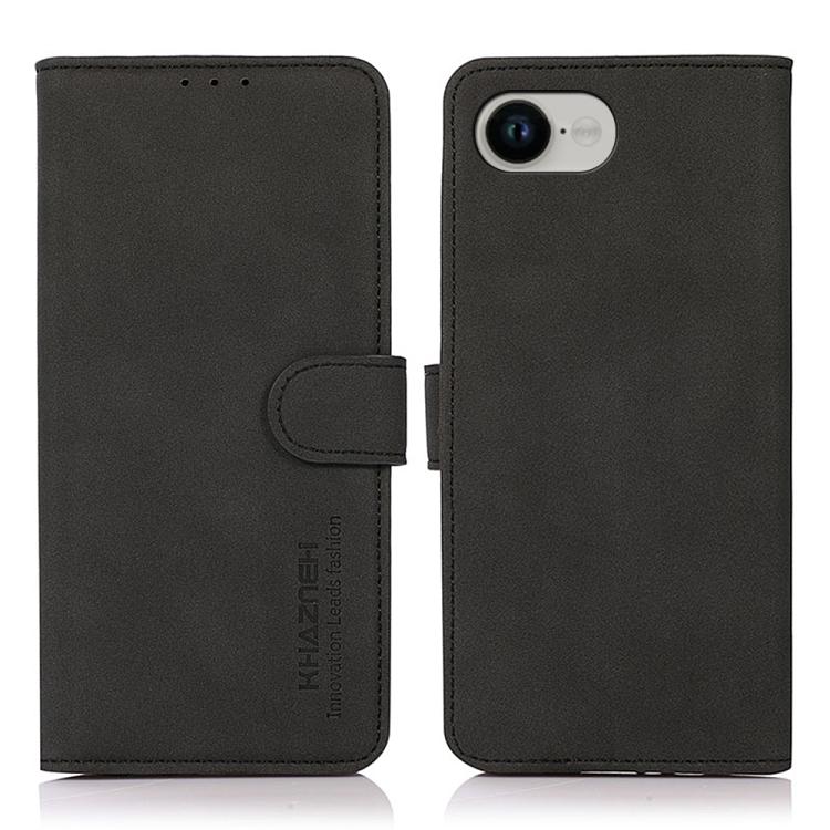 KHAZNEH Matte Texture Leather Phone Case, For iPhone 16e / 17e, For iPhone 17 Pro Max, For iPhone 17 Pro, For iPhone 17, For iPhone Air, For iPhone 16 Pro Max