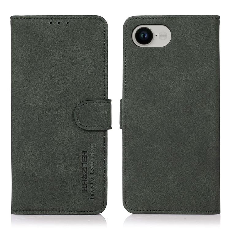KHAZNEH Matte Texture Leather Phone Case, For iPhone 16e / 17e, For iPhone 17 Pro Max, For iPhone 17 Pro, For iPhone 17, For iPhone Air, For iPhone 16 Pro Max