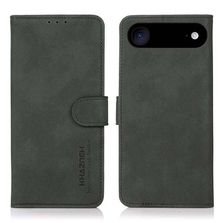 KHAZNEH Matte Texture Leather Phone Case, For iPhone 16e / 17e, For iPhone 17 Pro Max, For iPhone 17 Pro, For iPhone 17, For iPhone Air, For iPhone 16 Pro Max