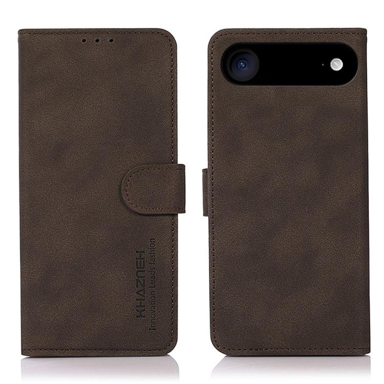KHAZNEH Matte Texture Leather Phone Case, For iPhone 16e / 17e, For iPhone 17 Pro Max, For iPhone 17 Pro, For iPhone 17, For iPhone Air, For iPhone 16 Pro Max