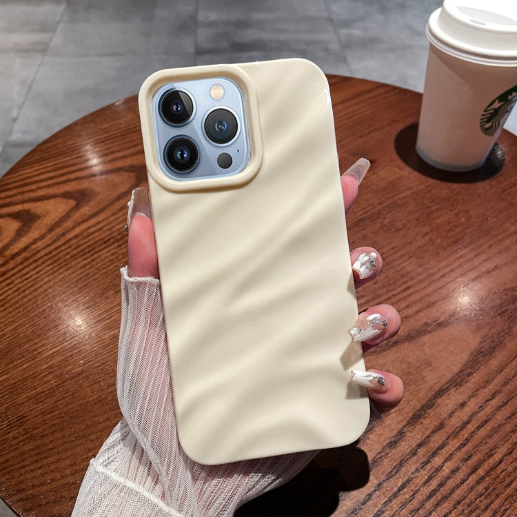 Solid Color Wave Texture TPU Phone Case, For iPhone 13 Pro Max, For iPhone 13 Pro, For iPhone 12 / 12 Pro