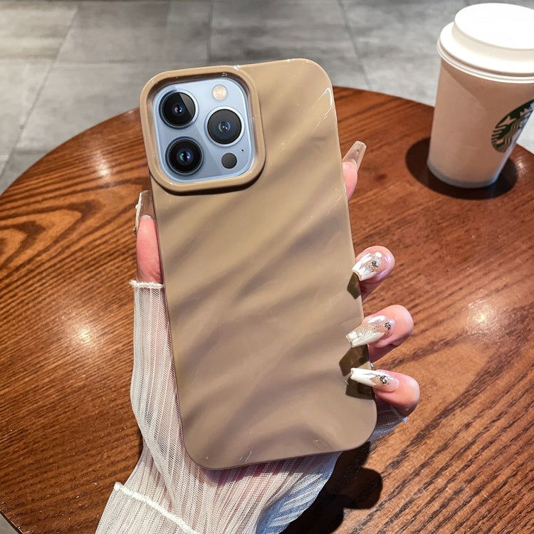 Solid Color Wave Texture TPU Phone Case, For iPhone 13 Pro Max, For iPhone 13 Pro, For iPhone 12 / 12 Pro
