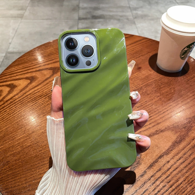 Solid Color Wave Texture TPU Phone Case, For iPhone 13 Pro Max, For iPhone 13 Pro, For iPhone 12 / 12 Pro