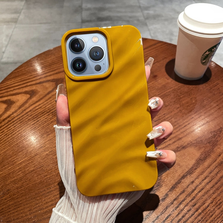 Solid Color Wave Texture TPU Phone Case, For iPhone 13 Pro Max, For iPhone 13 Pro, For iPhone 12 / 12 Pro