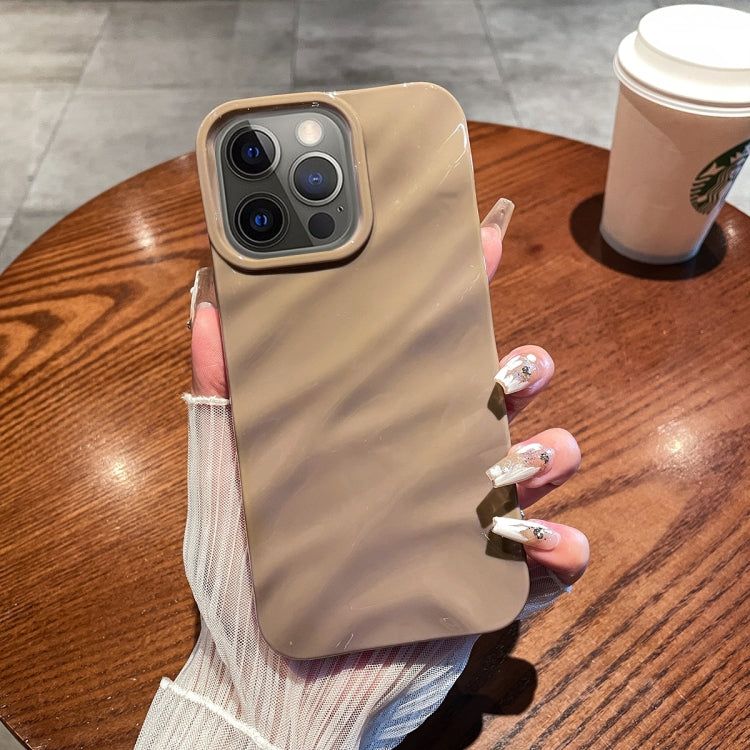 Solid Color Wave Texture TPU Phone Case, For iPhone 12 Pro Max, For iPhone 11 Pro Max, For iPhone 11