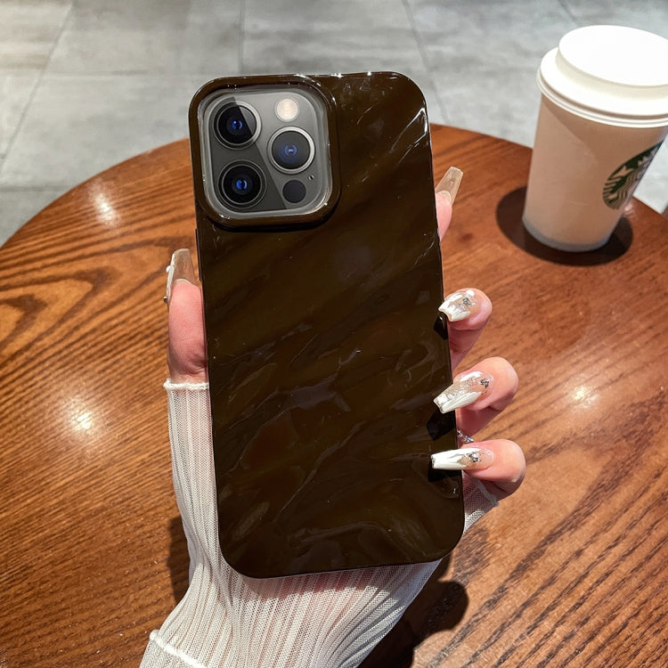 Solid Color Wave Texture TPU Phone Case, For iPhone 12 Pro Max, For iPhone 11 Pro Max, For iPhone 11