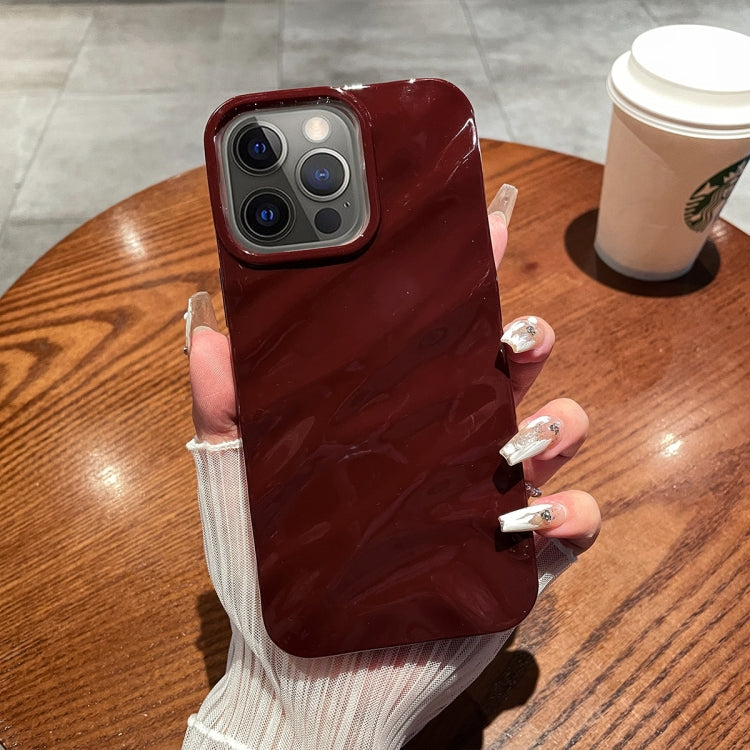 Solid Color Wave Texture TPU Phone Case, For iPhone 12 Pro Max, For iPhone 11 Pro Max, For iPhone 11