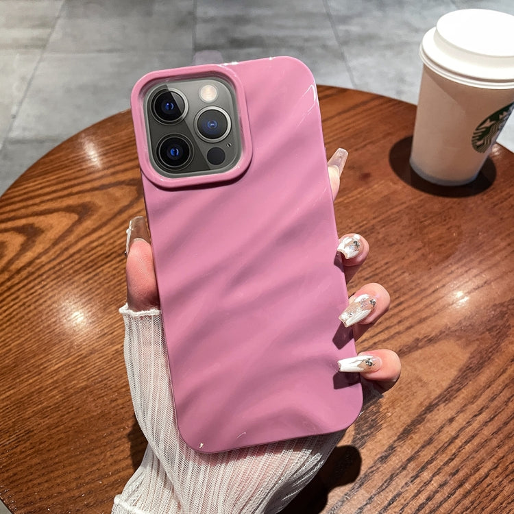 Solid Color Wave Texture TPU Phone Case, For iPhone 12 Pro Max, For iPhone 11 Pro Max, For iPhone 11