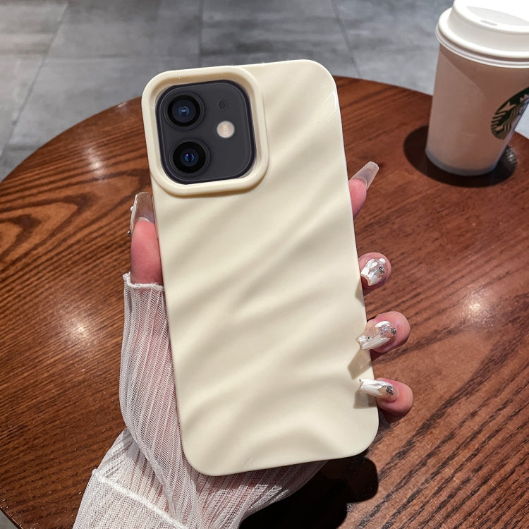 Solid Color Wave Texture TPU Phone Case, For iPhone 13 Pro Max, For iPhone 13 Pro, For iPhone 12 / 12 Pro
