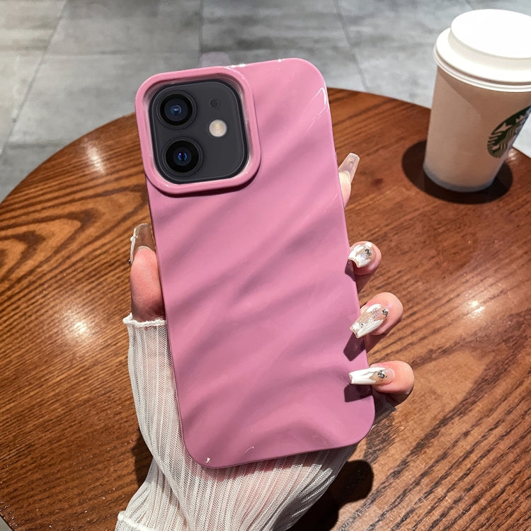Solid Color Wave Texture TPU Phone Case, For iPhone 13 Pro Max, For iPhone 13 Pro, For iPhone 12 / 12 Pro