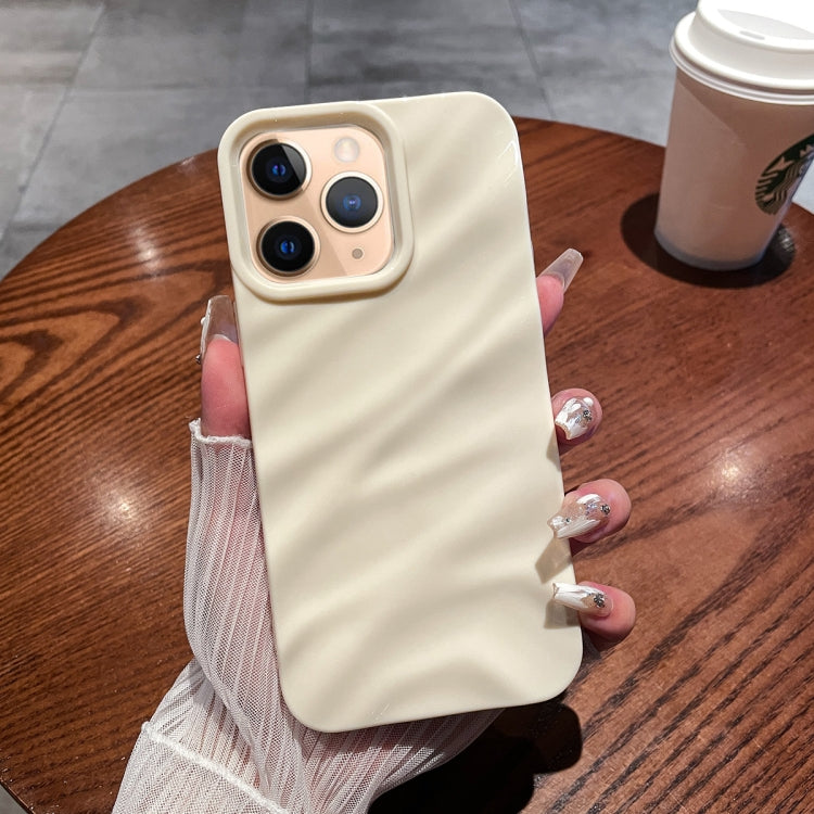 Solid Color Wave Texture TPU Phone Case, For iPhone 12 Pro Max, For iPhone 11 Pro Max, For iPhone 11