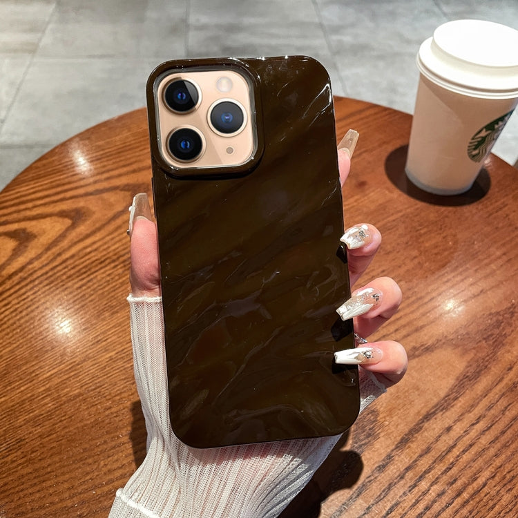 Solid Color Wave Texture TPU Phone Case, For iPhone 12 Pro Max, For iPhone 11 Pro Max, For iPhone 11