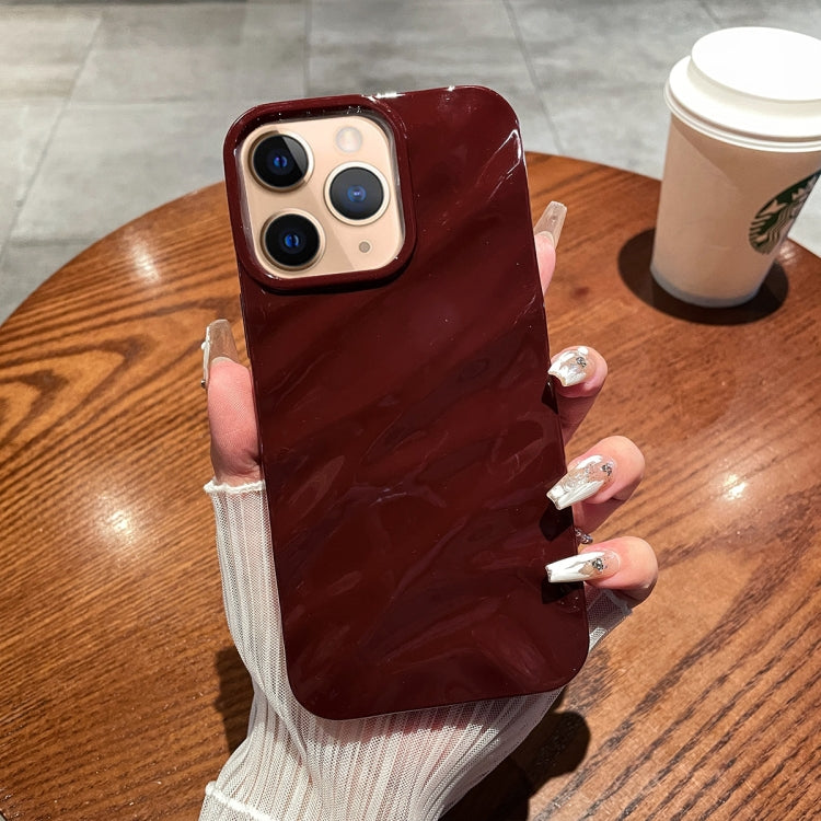 Solid Color Wave Texture TPU Phone Case, For iPhone 12 Pro Max, For iPhone 11 Pro Max, For iPhone 11