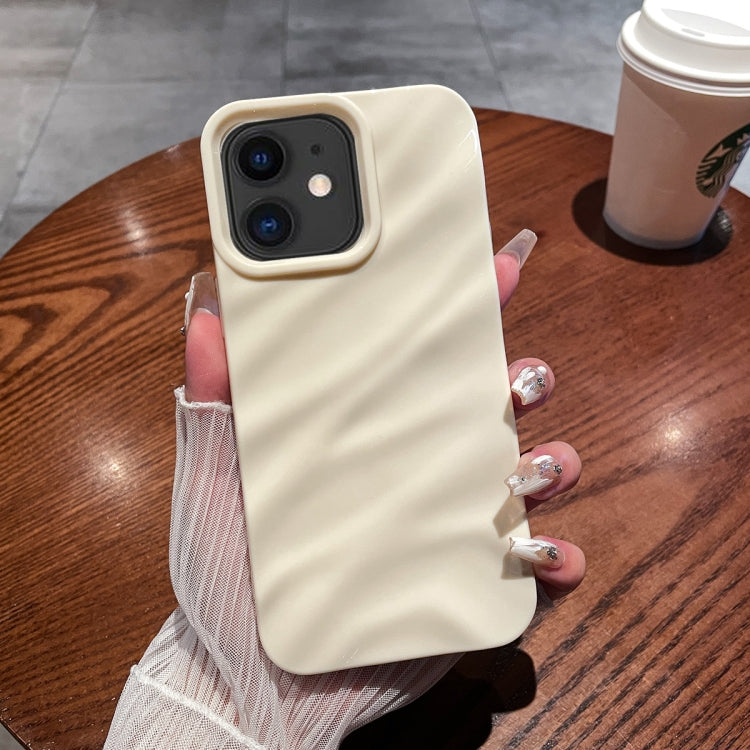 Solid Color Wave Texture TPU Phone Case, For iPhone 12 Pro Max, For iPhone 11 Pro Max, For iPhone 11